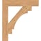 Ekena Millwork Merced Block Smooth Bracket, Western Red Cedar, 5 1/2"W x 34"D x 38"H BKT06X34X38MRC05SWR - alternate 4
